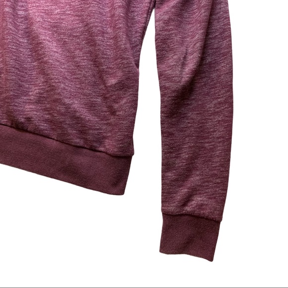 Victoria Secret Pink Maroon Pullover Size Small - Picture 12 of 16